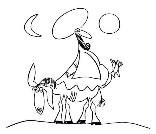 Иллюстрация Ричарда Уильямса к рассказу Идриса Шаха